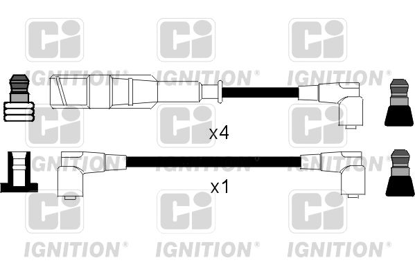 QUINTON HAZELL Süütesüsteemikomplekt XC463